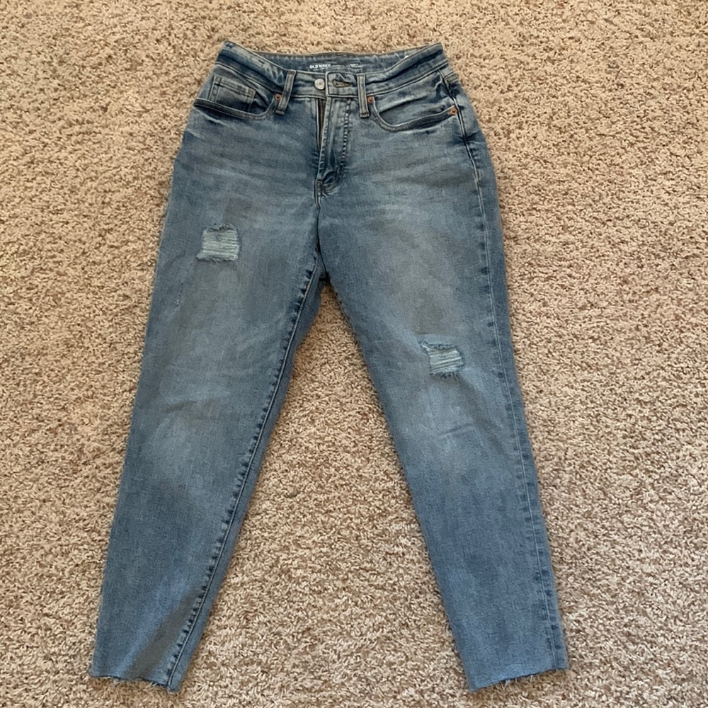 Old Navy Curvy O.G. Straight high-rise jeans